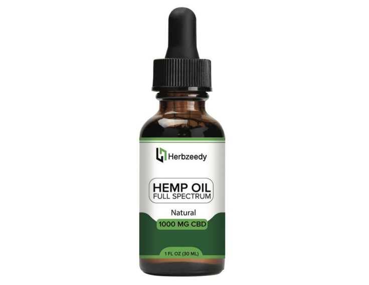 3 units of 1000mg Natural CBD Oil Tinctures